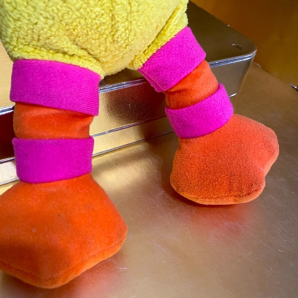 SESAME STREET VTG 1998 MY FIRST PAL BIG BIRD JIM HENSON MUPPET PLUSH TYCO 10” - Picture 8 of 12